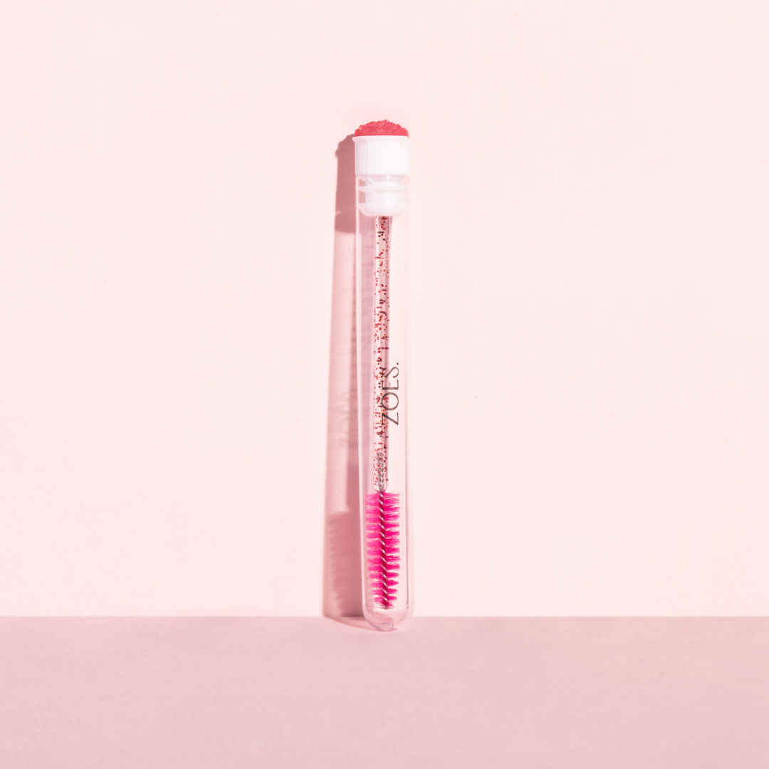 Augenbrauenbürsten 2 Stück – Rosa